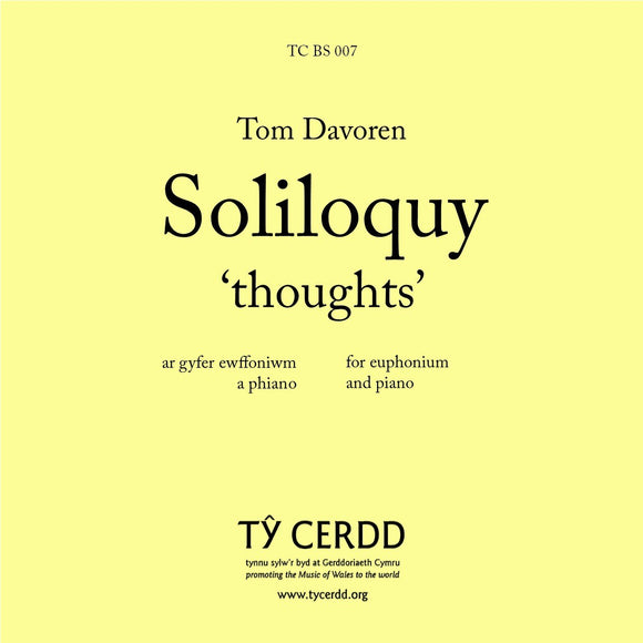 Tom Davoren - Soliloquy, 'thoughts' - Euphonium
