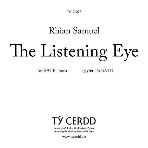 Rhian Samuel - The Listening Eye