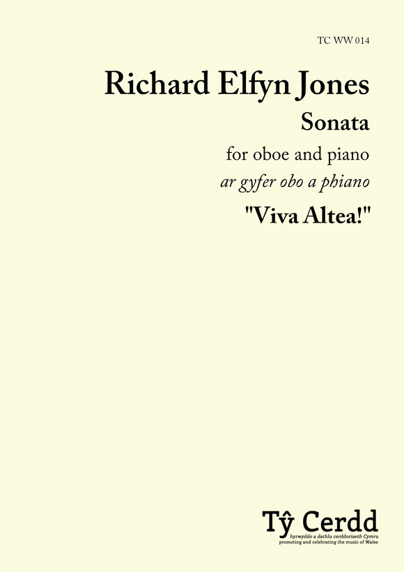 Richard Elfyn Jones - Sonata for oboe and piano 