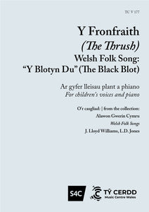 Y Fronfraith - Welsh Folk Song, J. Lloyd Williams, L. D. Jones (Llew Tegid)