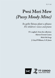 Pwsi Meri Mew - Welsh Folk Song, J. Lloyd Williams, L. D. Jones (Llew Tegid)