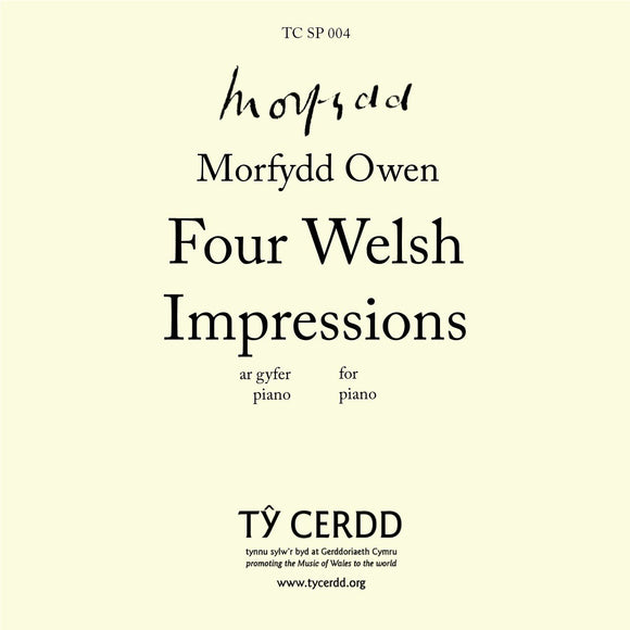Morfydd Owen - Four Welsh Impressions