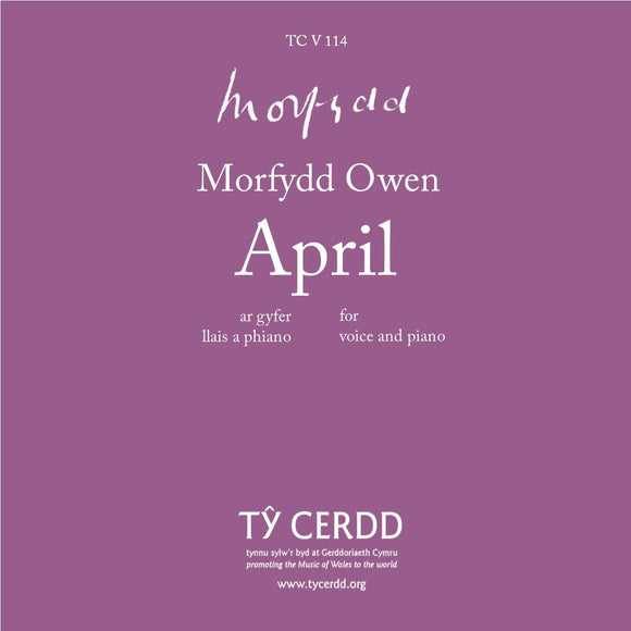 Morfydd Owen - April