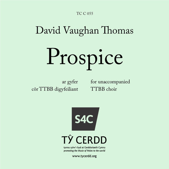 David Vaughan Thomas - Prospice (TTBB)