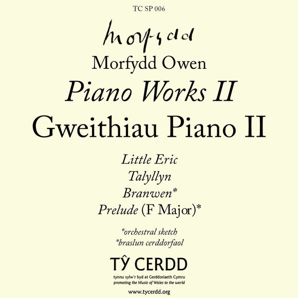 Morfydd Owen - Piano Works II