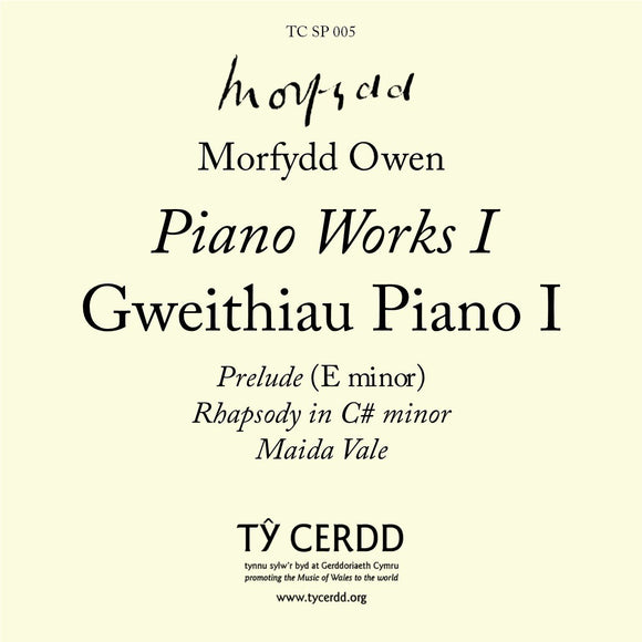 Morfydd Owen - Piano Works I