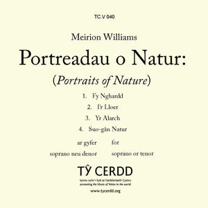 Meirion Williams - Portreadau o Natur