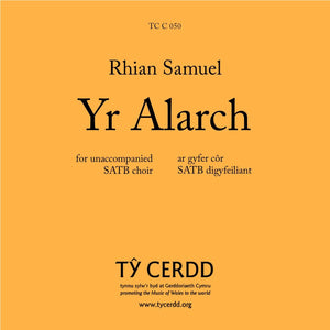 Rhian Samuel - Yr Alarch (SATB)