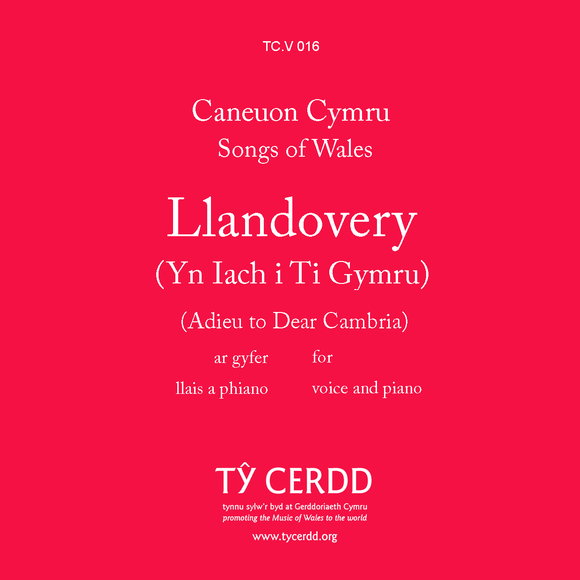 Llandovery (Yn Iach i ti Gymru)