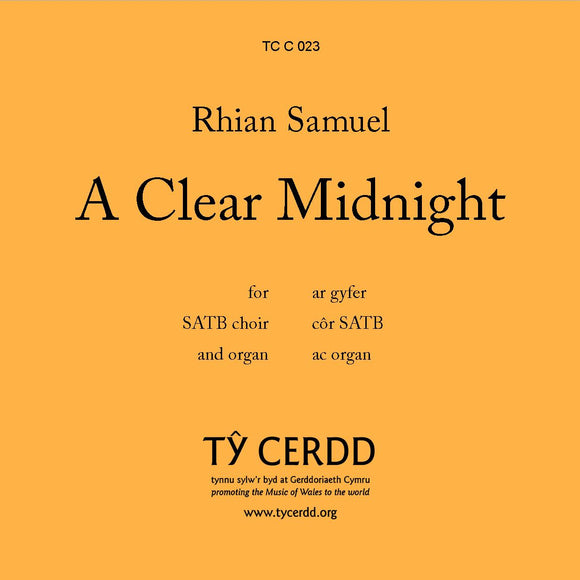Rhian Samuel - A Clear Midnight