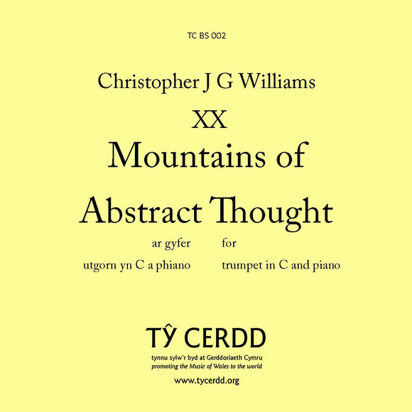 Christopher J G Williams - Mountains of Abstract Thought
