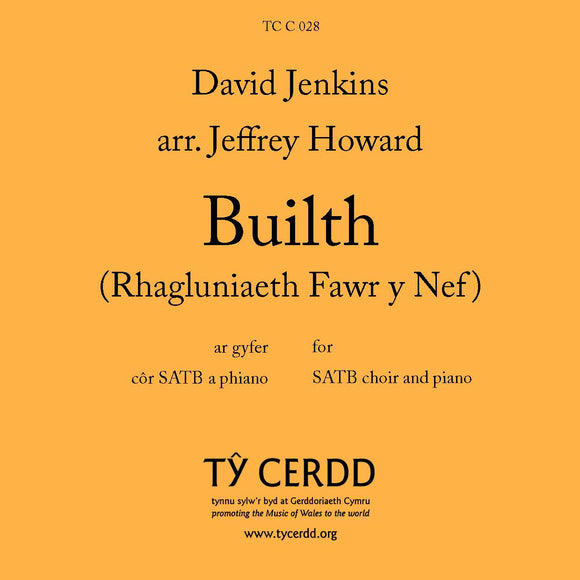 SATB Builth (Rhagluniaeth Fawr y Nef) arr. Jeffrey Howard