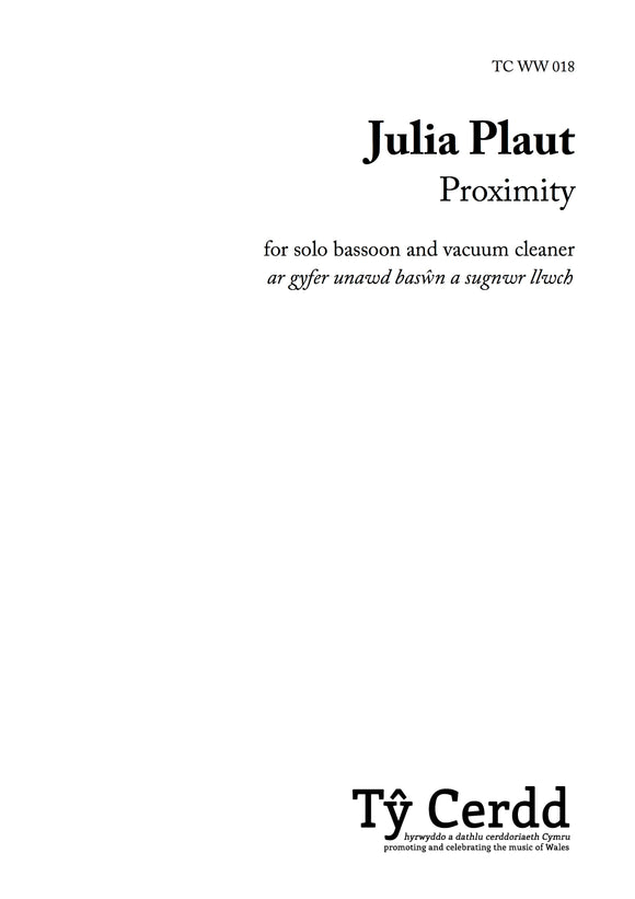 Julia Plaut - Proximity (solo bassoon & vacuum cleaner)