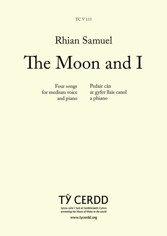 Rhian Samuel - The Moon and I (medium voice and piano)