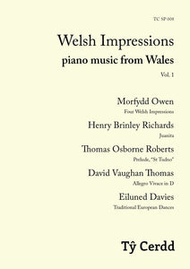 Welsh Impressions: piano music from Wales, Vol. 1 (sheet music)